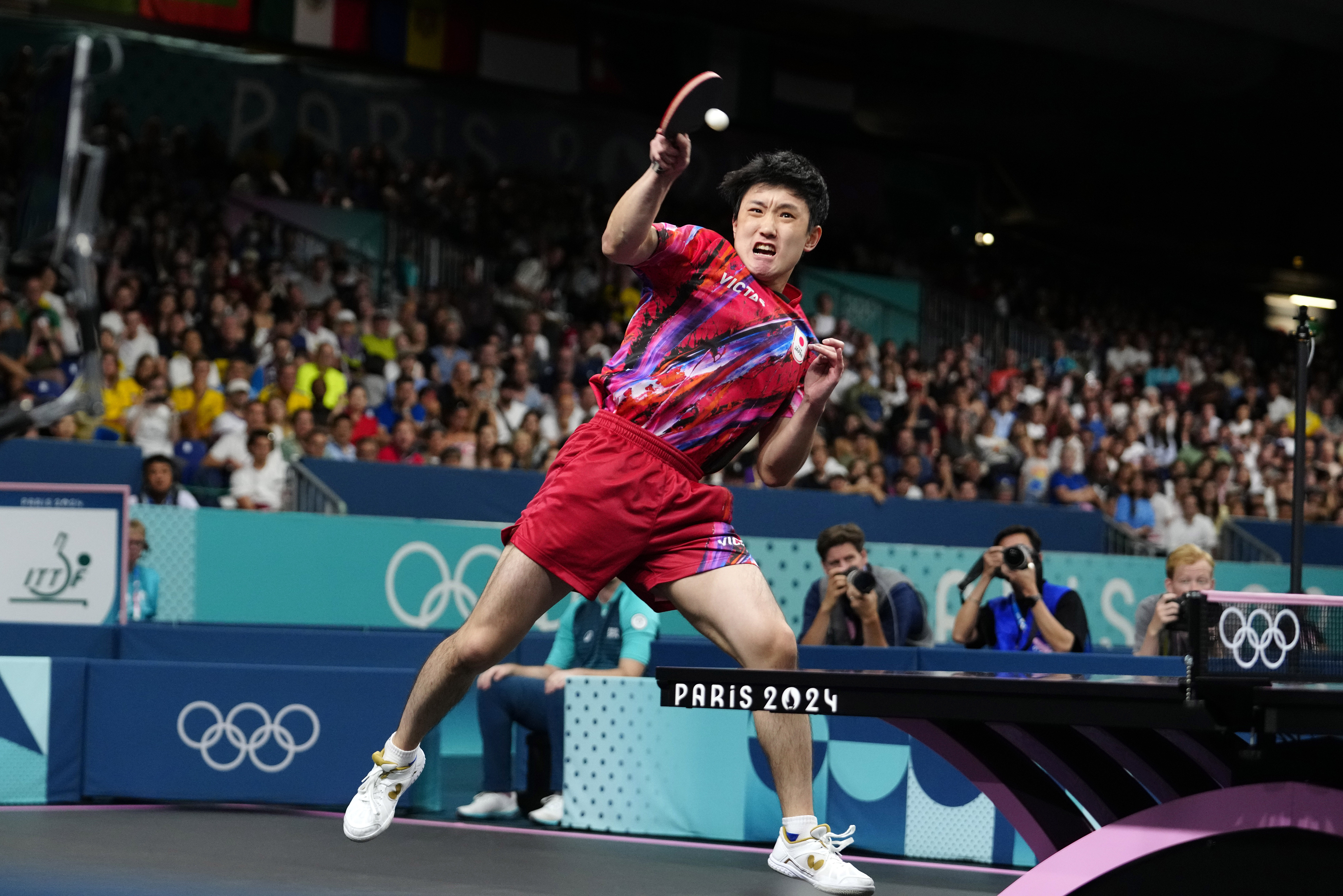 瑞典乒乓球队险胜中国乒乓球队，张本智和送出助攻的简单介绍