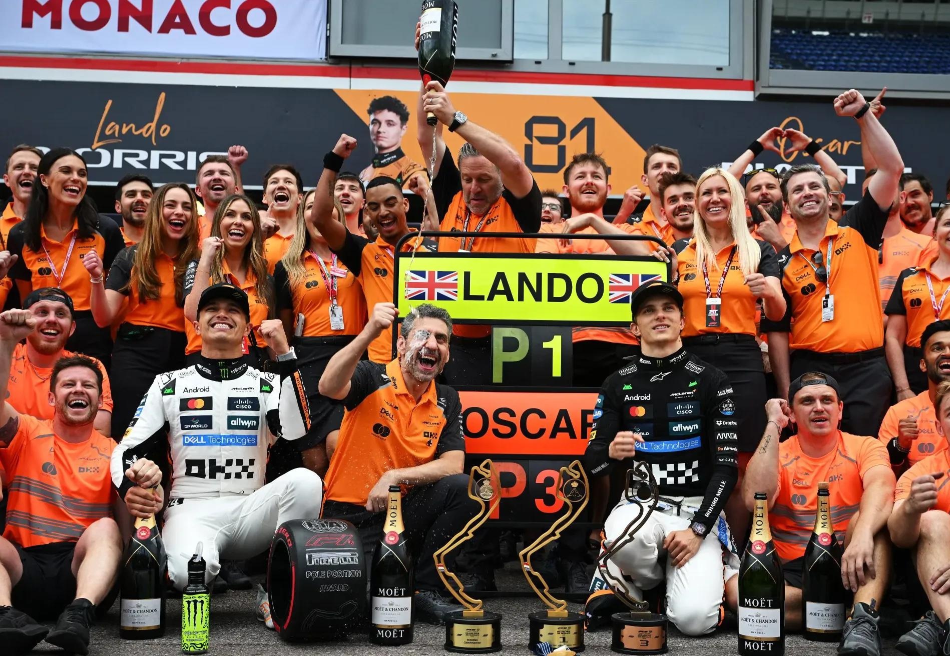 红牛车队逆转索伯车队，诺里斯高光表现的简单介绍